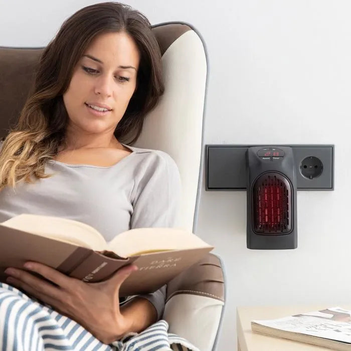 CALORIX™ – Mini Calefactor Portátil 400 W | Calor Instantáneo y Silencioso