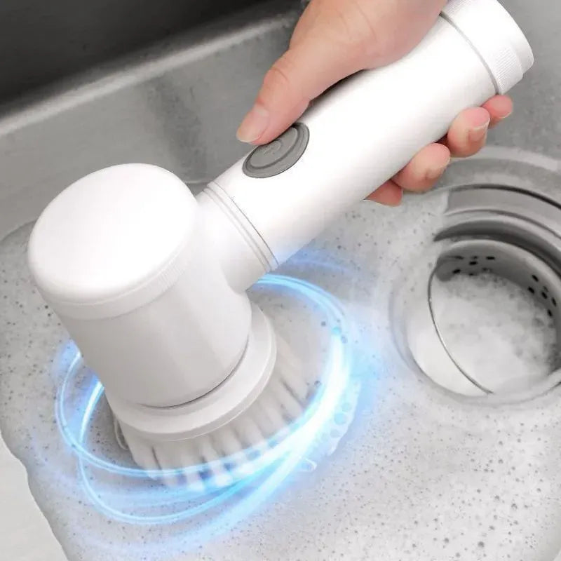 Escoba Eléctrica de Limpieza 5 en 1 Multifuncional