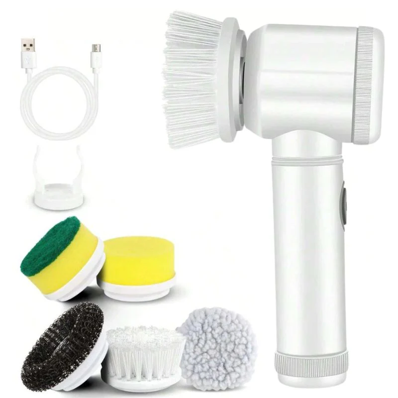 Escoba Eléctrica de Limpieza 5 en 1 Multifuncional